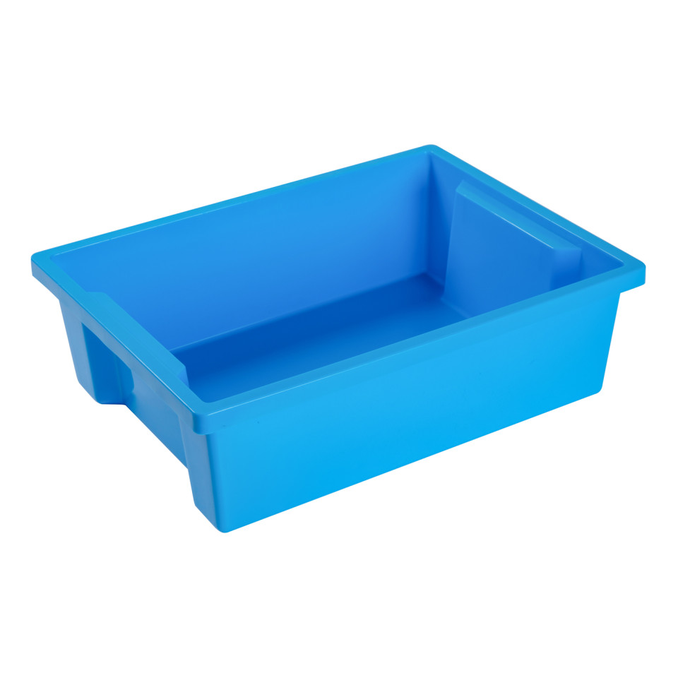  Cutie mica de plastic pentru depozitare 35 x 26 x 11 cm, Albastru