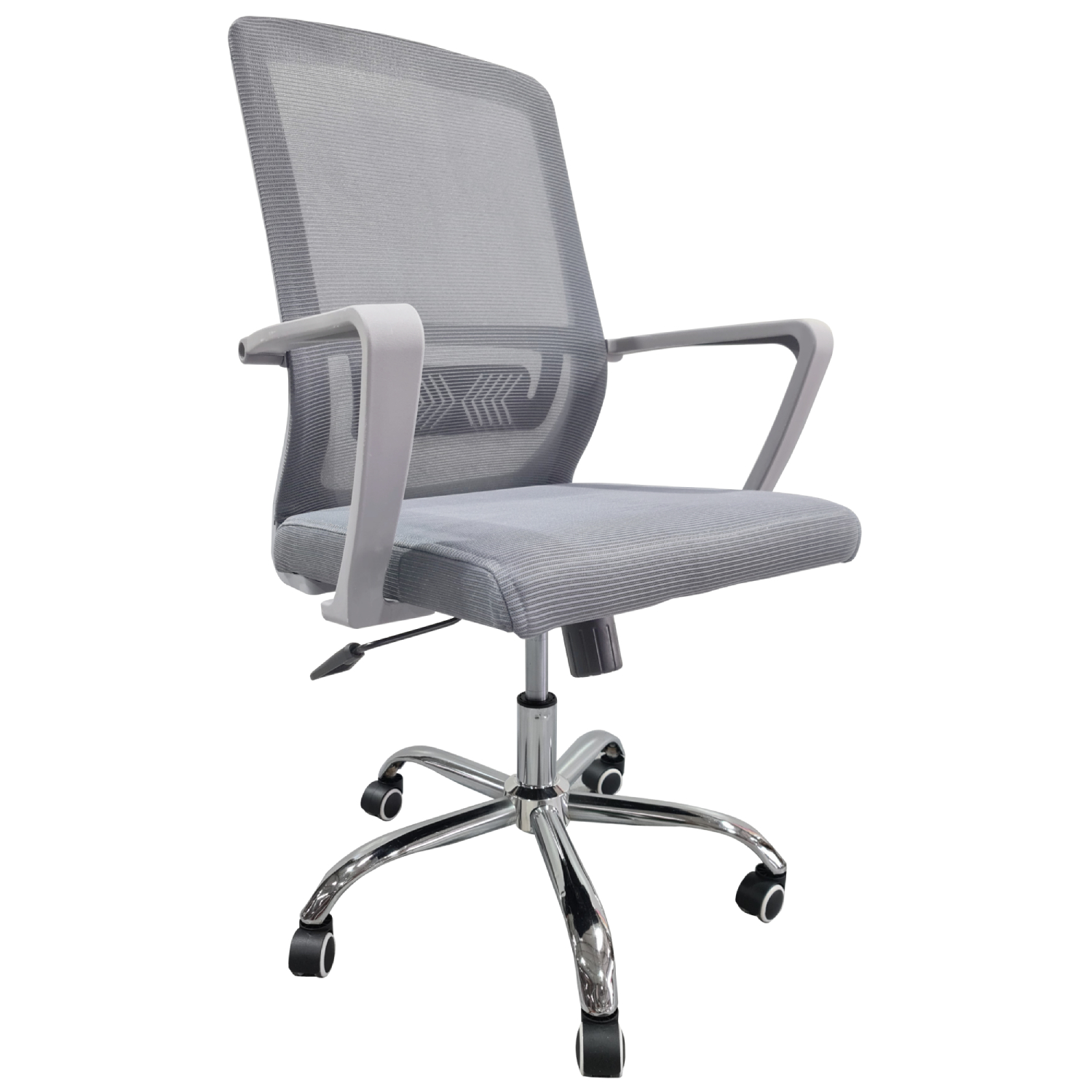 Scaun birou cu spatar din mesh, MBL7301, Gri