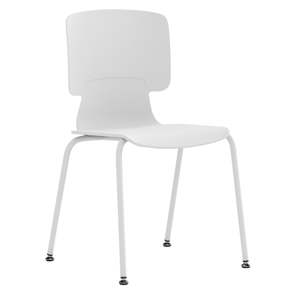 Scaun vizitator Niva, Alb