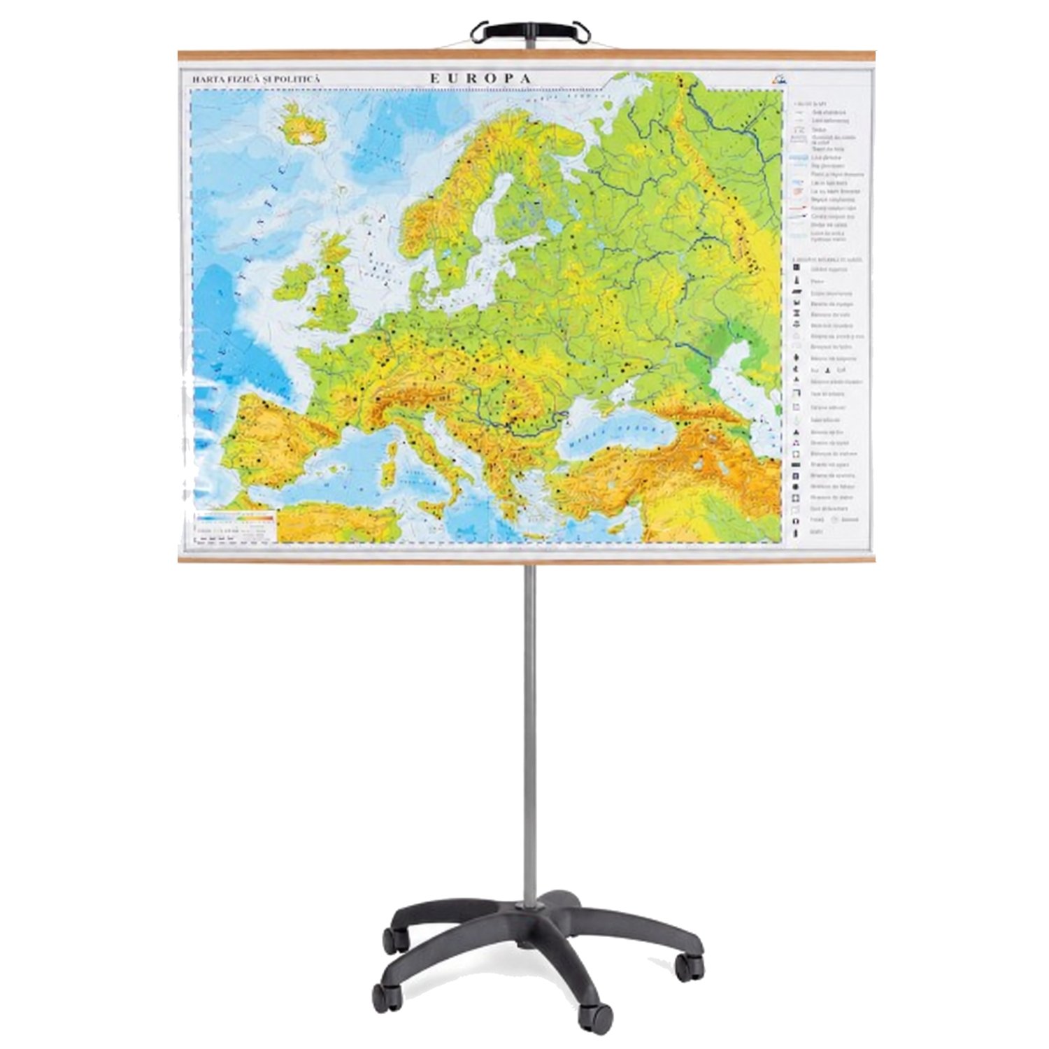 Suport pentru prezentare planse mobil si telescopic