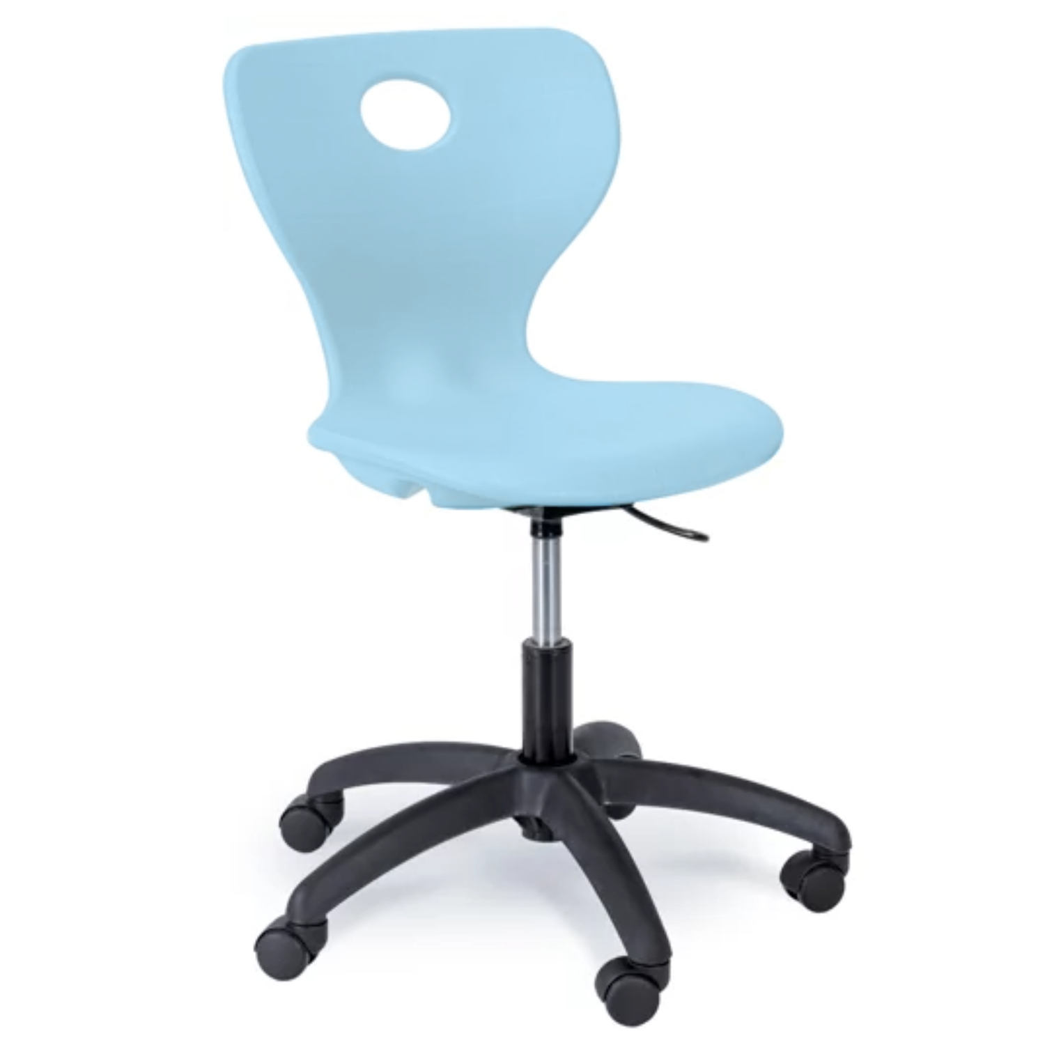  Scaun ergonomic pentru elevi laborator, Albastru