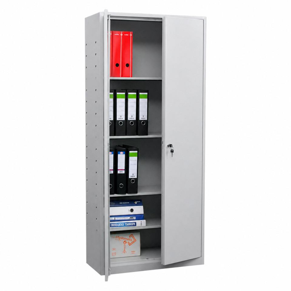 Fiset metalic ECO 2 A152, 2 usi, 800 x 350 x 1800 mm, incuietoare