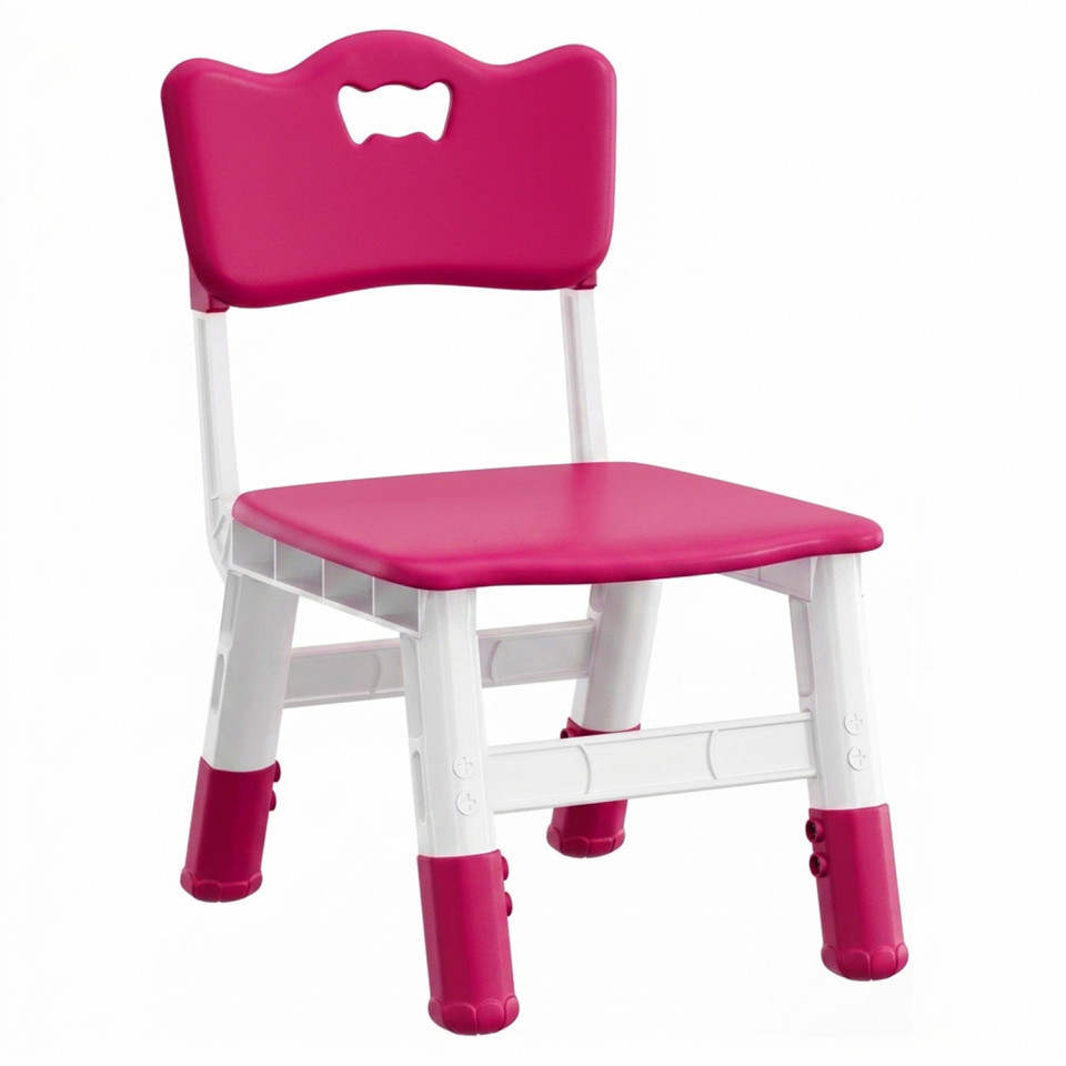  Scaun gradinita cu inaltime reglabila Happy PRO, Magenta