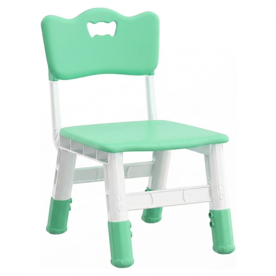  Scaun gradinita cu inaltime reglabila Happy PRO, Verde menta